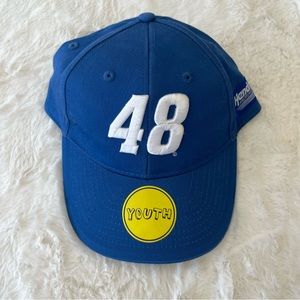 Hendrick Motorsports Jimmy Johnson 48 youth baseball cap hat, blue, NWT